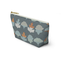 Frond Accessory Pouch w T-bottom in Aqua
